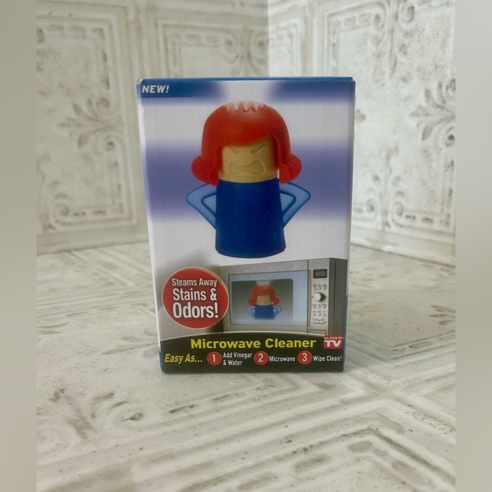 Angry Mama microwave cleaner